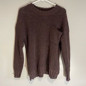 American Eagle brown sweater medium